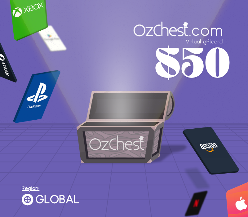 

Ozchest $50 Gift Card