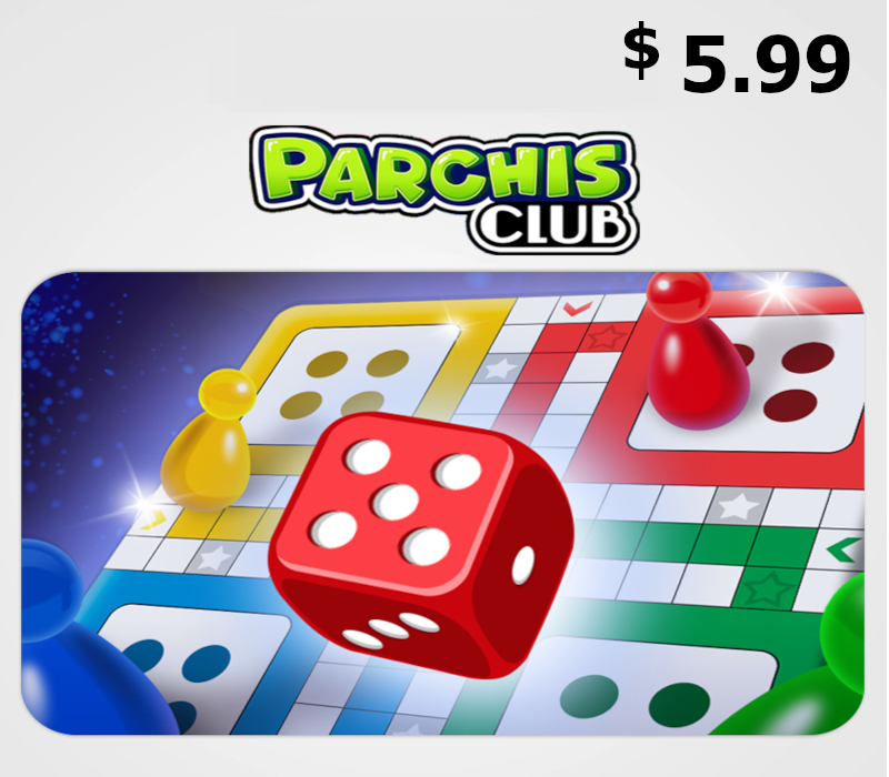 

Parchis Club $5.99 Gift Card US