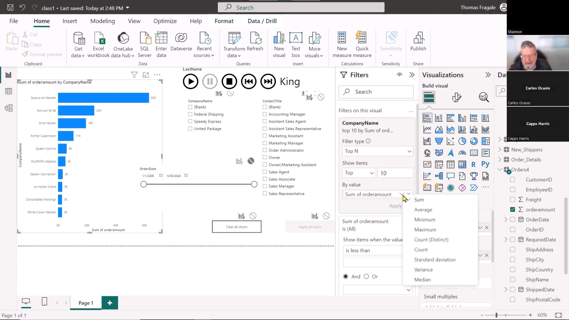 Power BI Training - Taking PowerBI to the next level. Alpha Academy Code