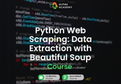 Python Web Scraping: Data Extraction with Beautiful Soup Alpha Academy Code screenshot 1
