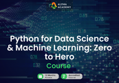 Python for Data Science & Machine Learning: Zero to Hero Alpha Academy Code screenshot 1