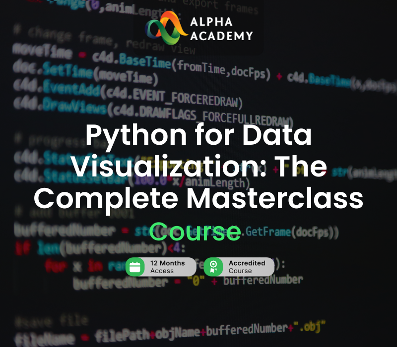 

Python for Data Visualization: The Complete Masterclass Alpha Academy Code