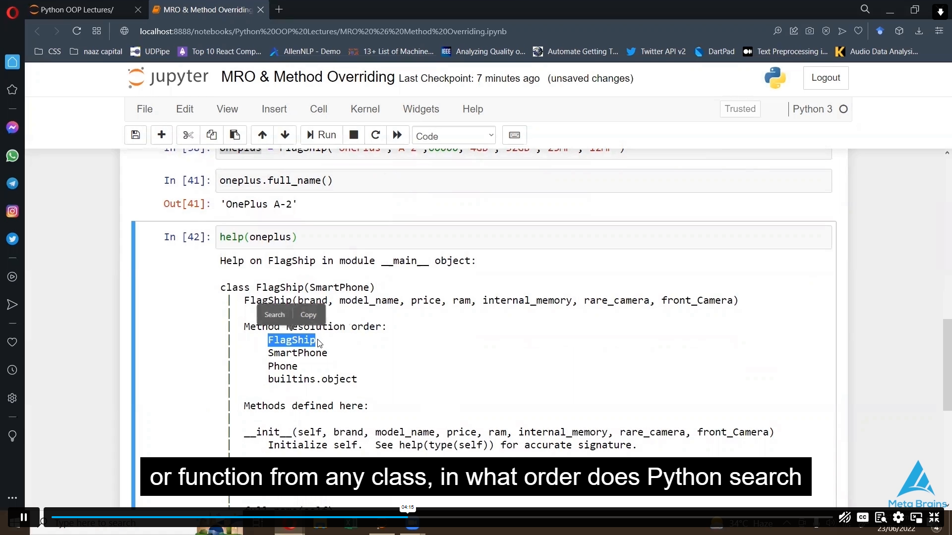 Python for OOP: Master Object-Oriented Programming in Python John Academy Code