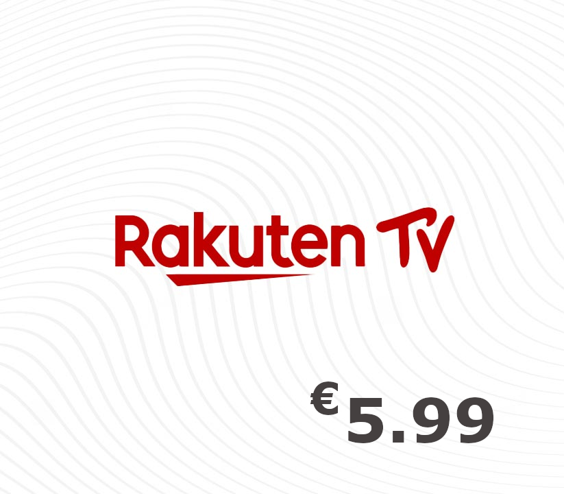 

Rakuten TV €5.99 Gift Card NL