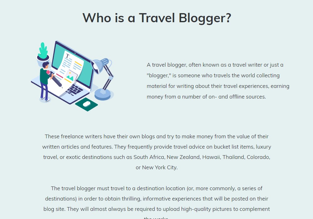 Travel Blogger Course Alpha Academy Code