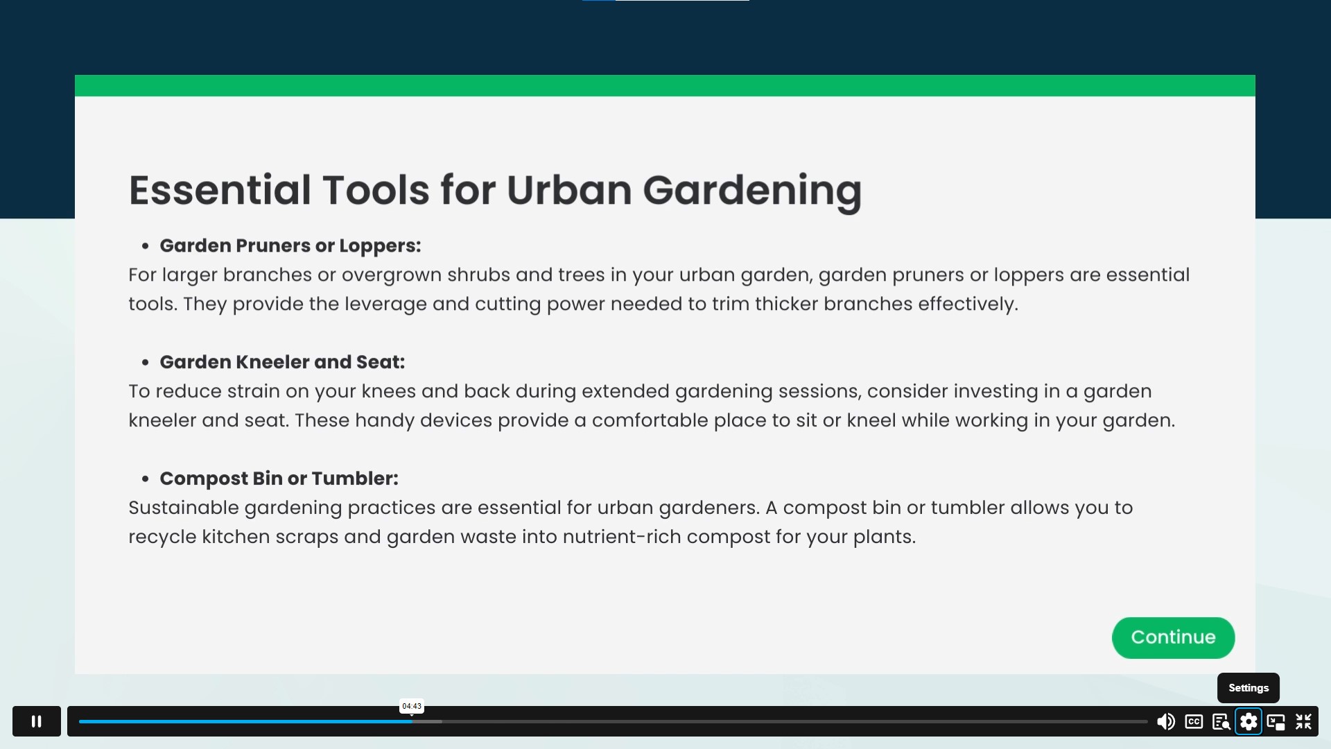 Urban Farming and Gardening Alpha Academy Code