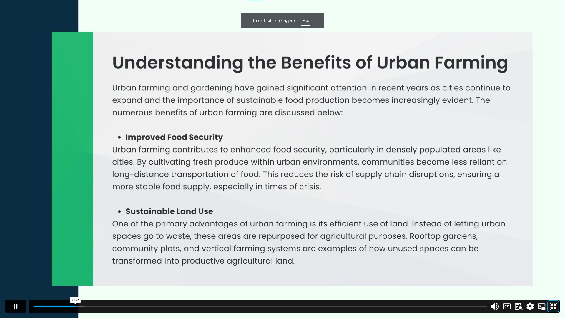 Urban Farming and Gardening Alpha Academy Code