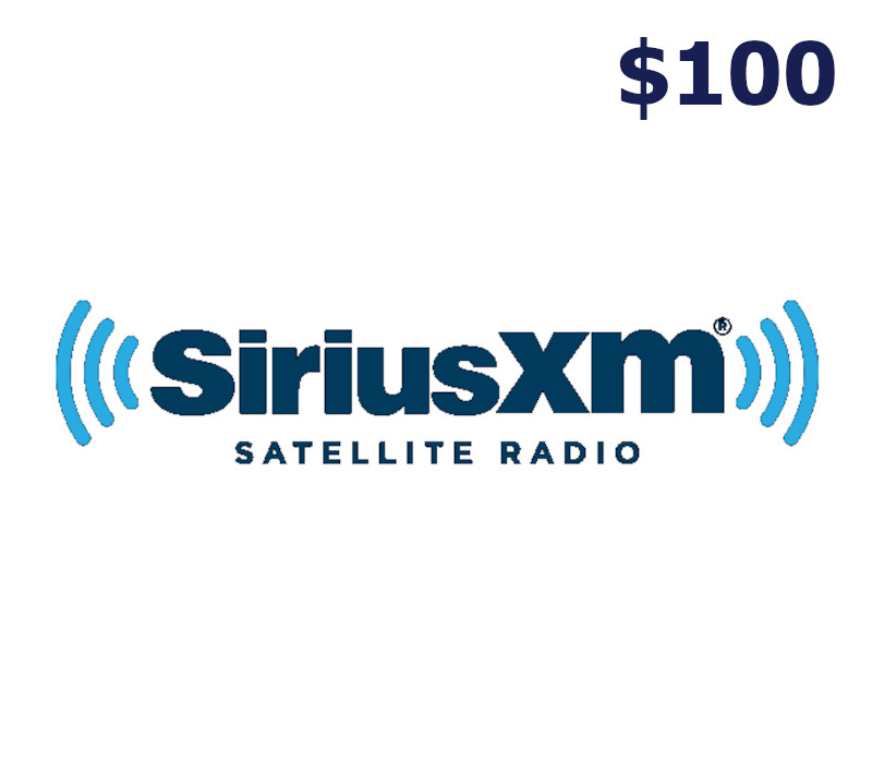 SiriusXM $100 Gift Card US