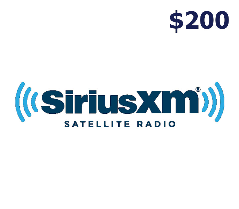 SiriusXM $200 Gift Card US