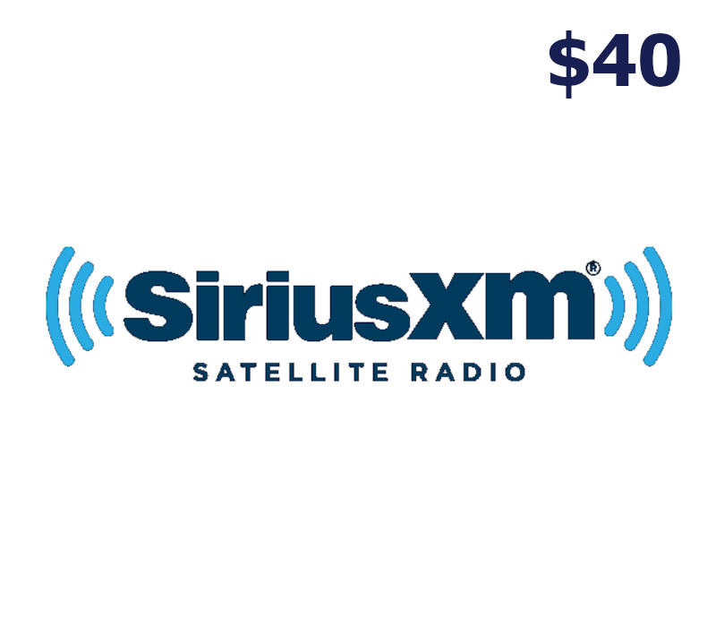 SiriusXM $40 Gift Card US