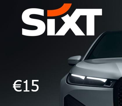 

Sixt EUR 15 Gift Card DE