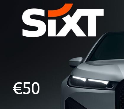 

Sixt EUR 50 Gift Card DE
