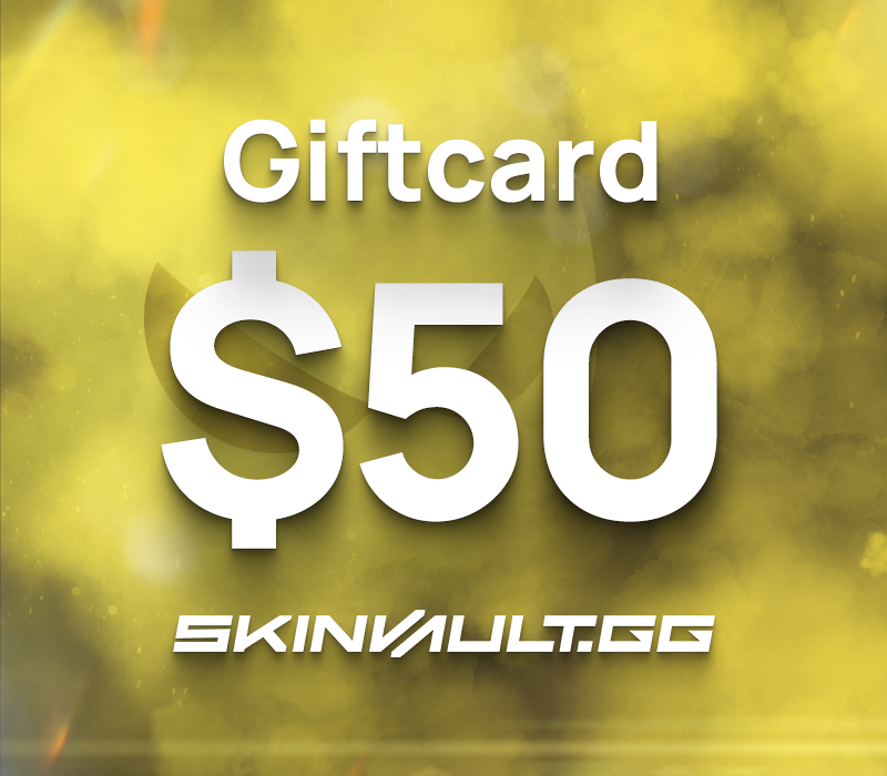 

Skinvault.gg $50 Gift Card