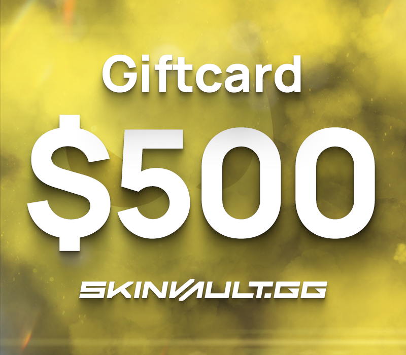 

Skinvault.gg $500 Gift Card