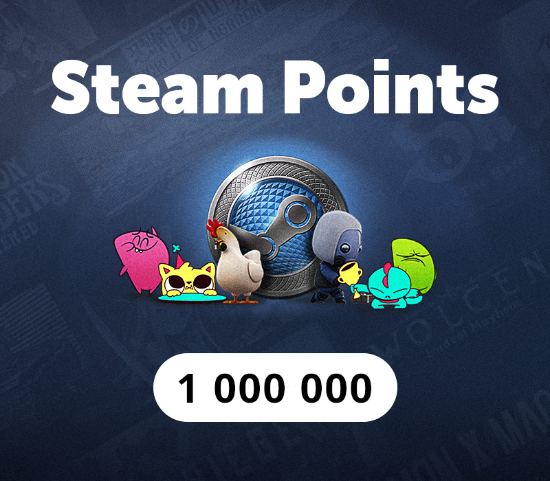 

1.000.000 Steam Points Manual Delivery