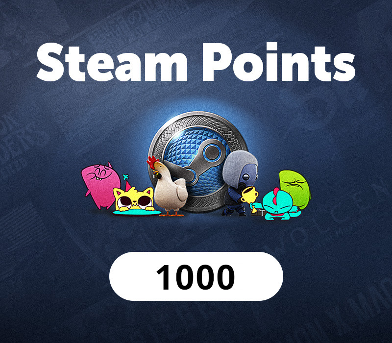 cover 1.000 Steam Points Manual Delivery