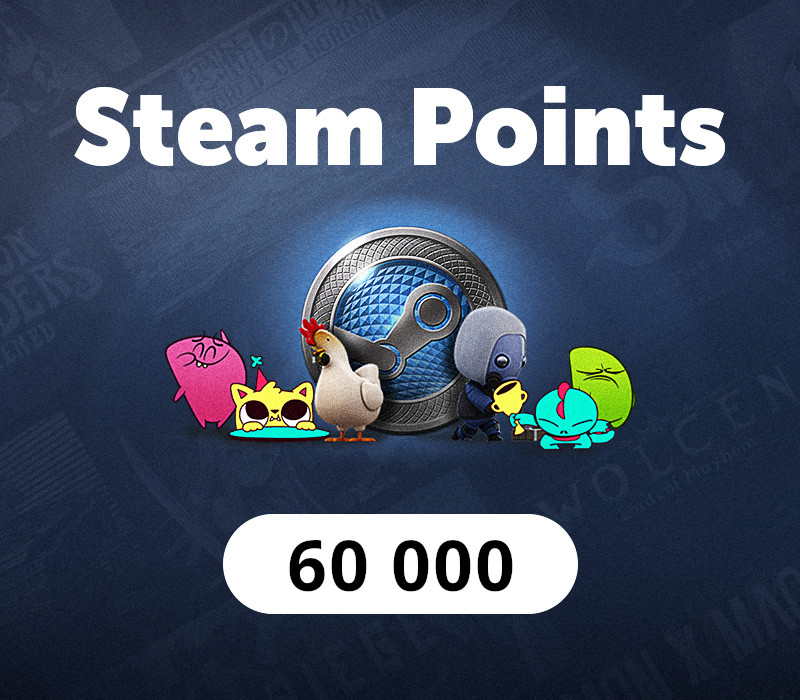 

60.000 Steam Points Manual Delivery