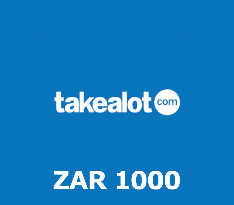 Takealot 1000 ZAR Gift Card ZA