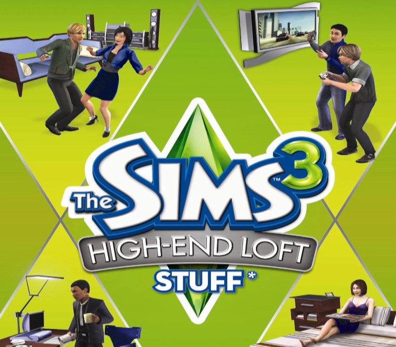 The Sims 3 + High-End Loft Stuff DLC Bundle PC Origin Account