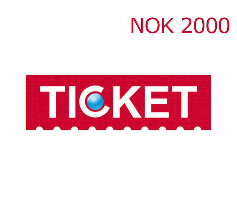 

Ticket 2000 NOK Gift Card NO