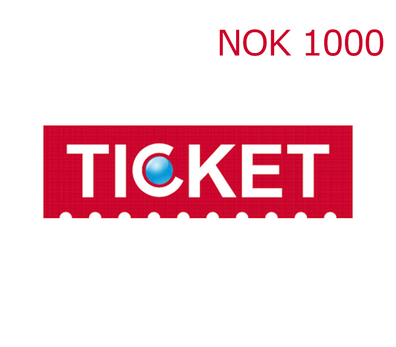 

Ticket 1000 NOK Gift Card NO