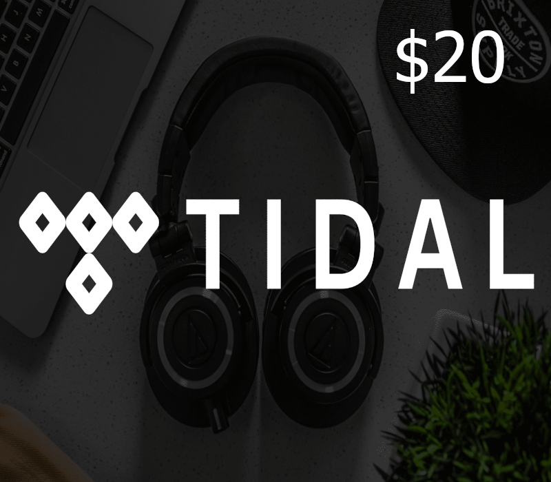 

TIDAL $20 Gift Card US