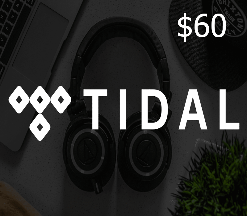 

TIDAL $60 Gift Card US