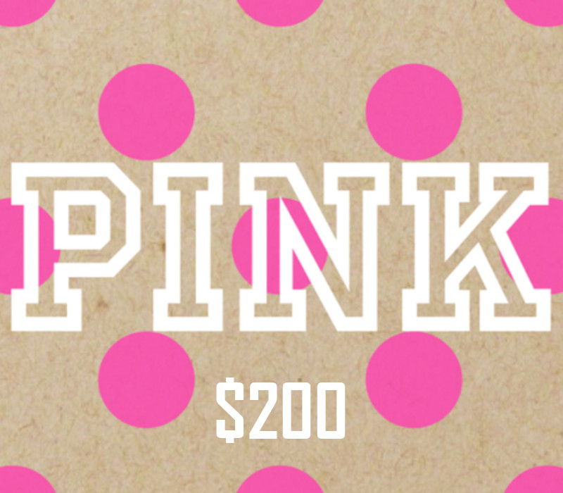 

Victoria's Secret PINK $200 Gift Card US