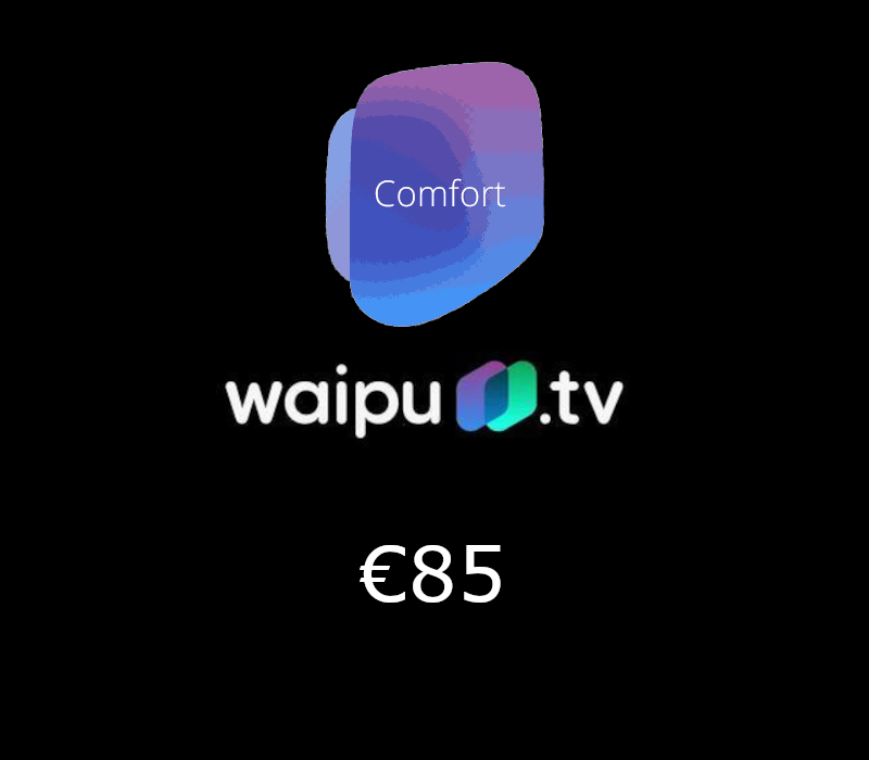 

Waipu.tv Comfort €85 Gift Card DE