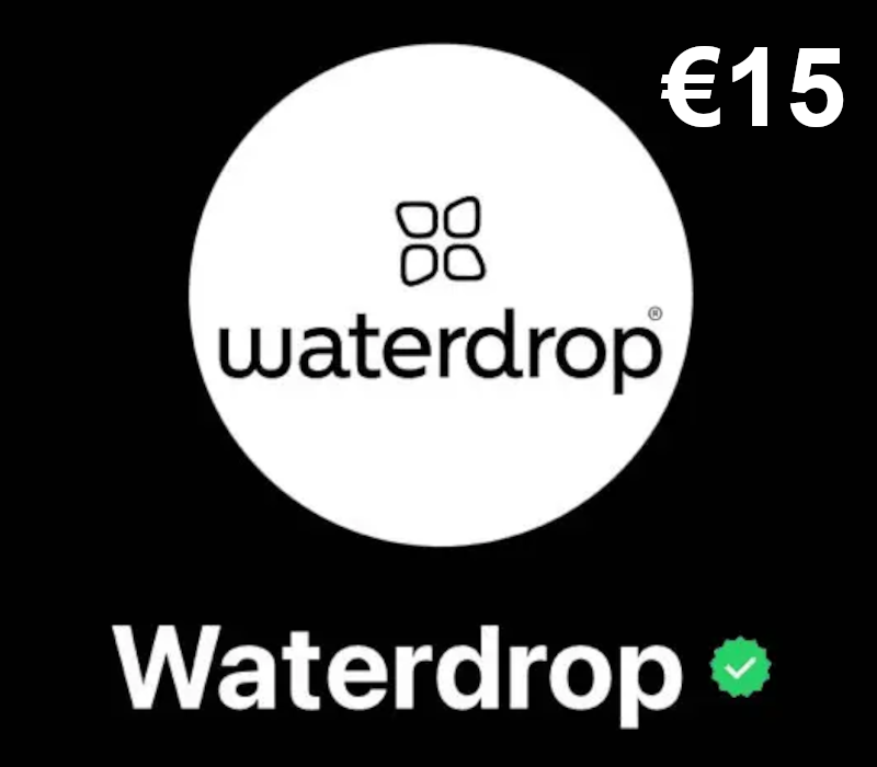 

Waterdrop €15 Gift Card AT