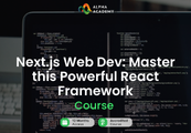 Next.js Web Dev: Master this Powerful React Framework Alpha Academy Code screenshot 1