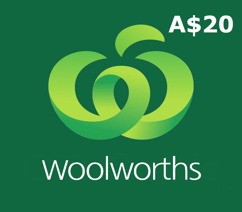 

Woolworths Supermarket A$20 Gift Card AU