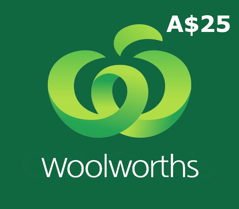 

Woolworths Supermarket A$25 Gift Card AU