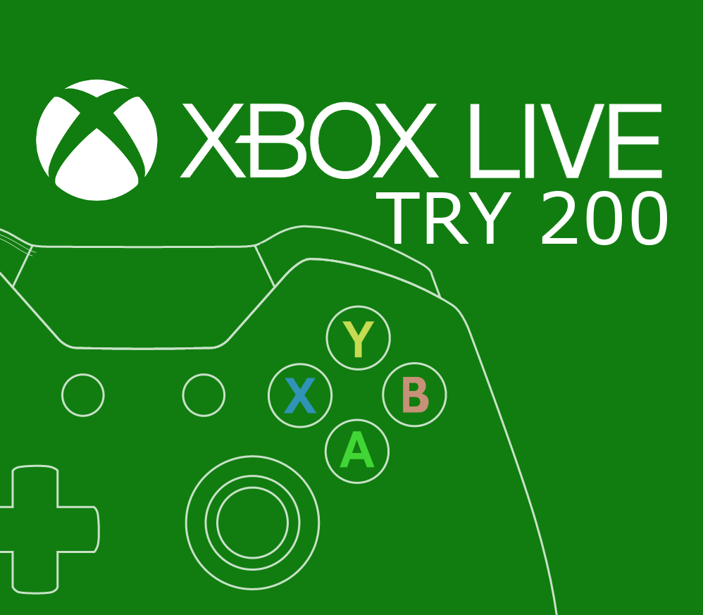 

XBOX Live 200 TRY Prepaid Card TR