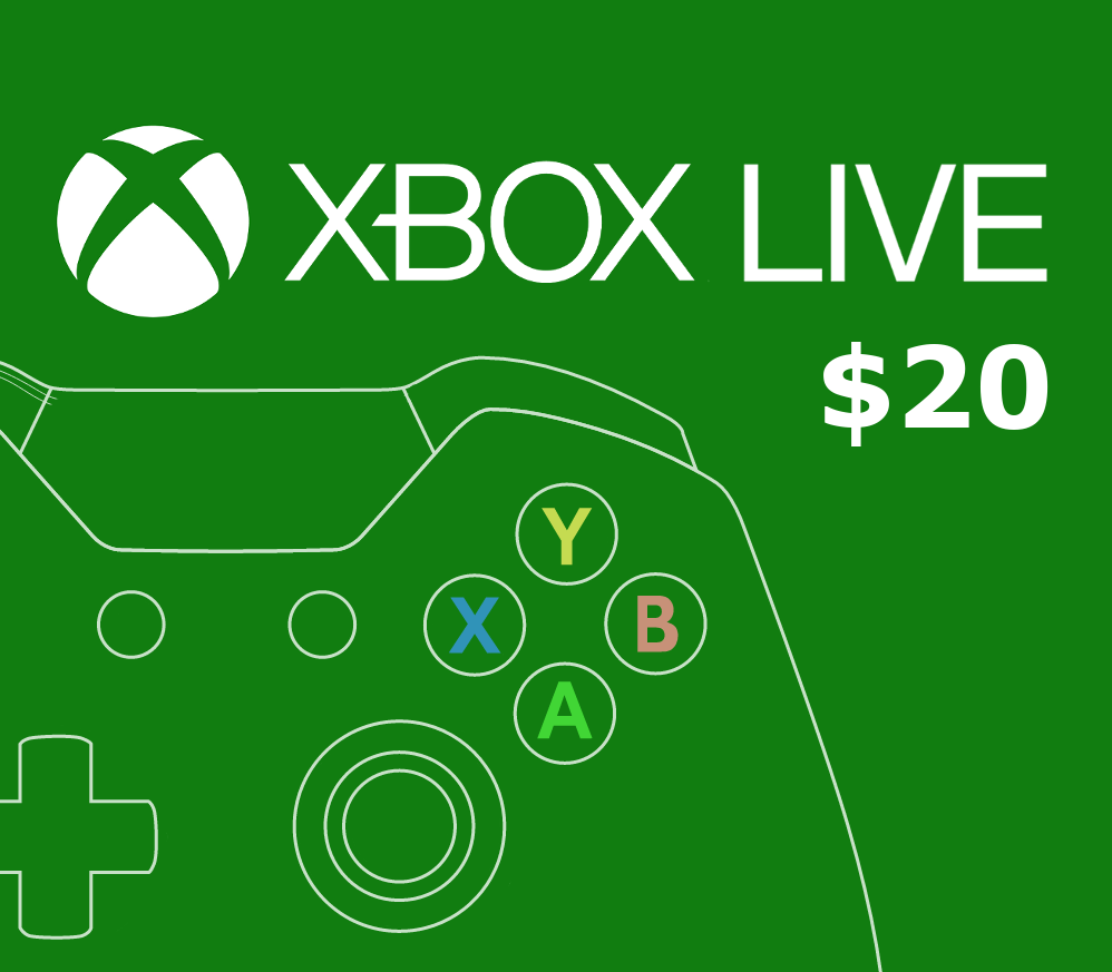 

XBOX Live $20 Prepaid Card SG