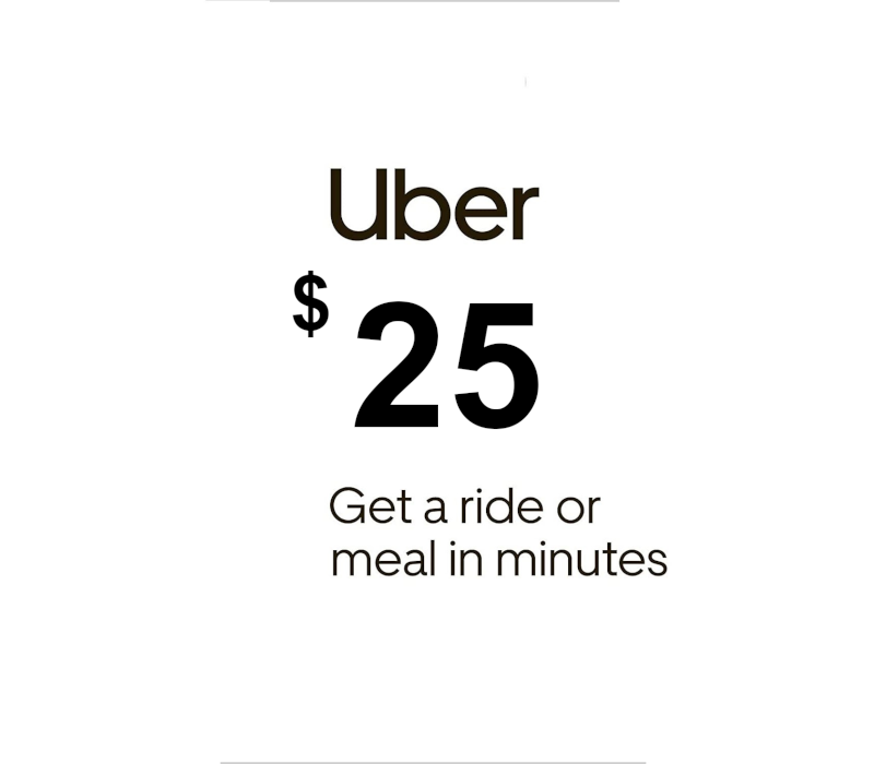 

Uber USD 25 Gift Card EC