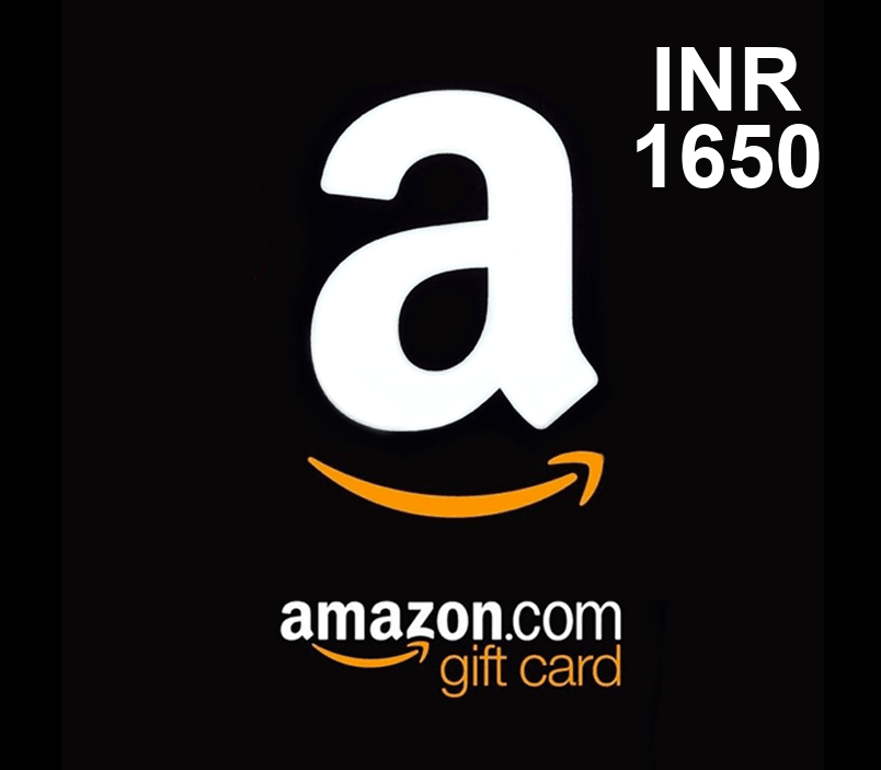 

Amazon ₹1650 Gift Card IN