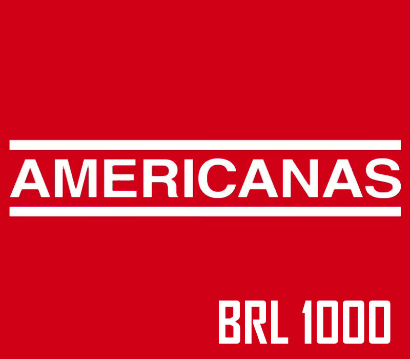 

Americanas 1000 BRL Gift Card BR