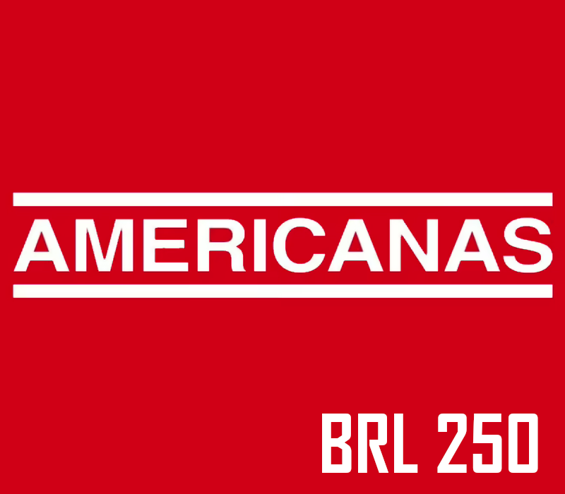 

Americanas 250 BRL Gift Card BR