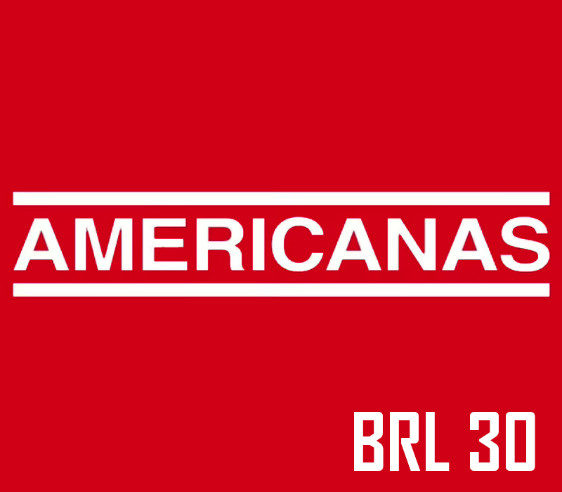 

Americanas 30 BRL Gift Card BR