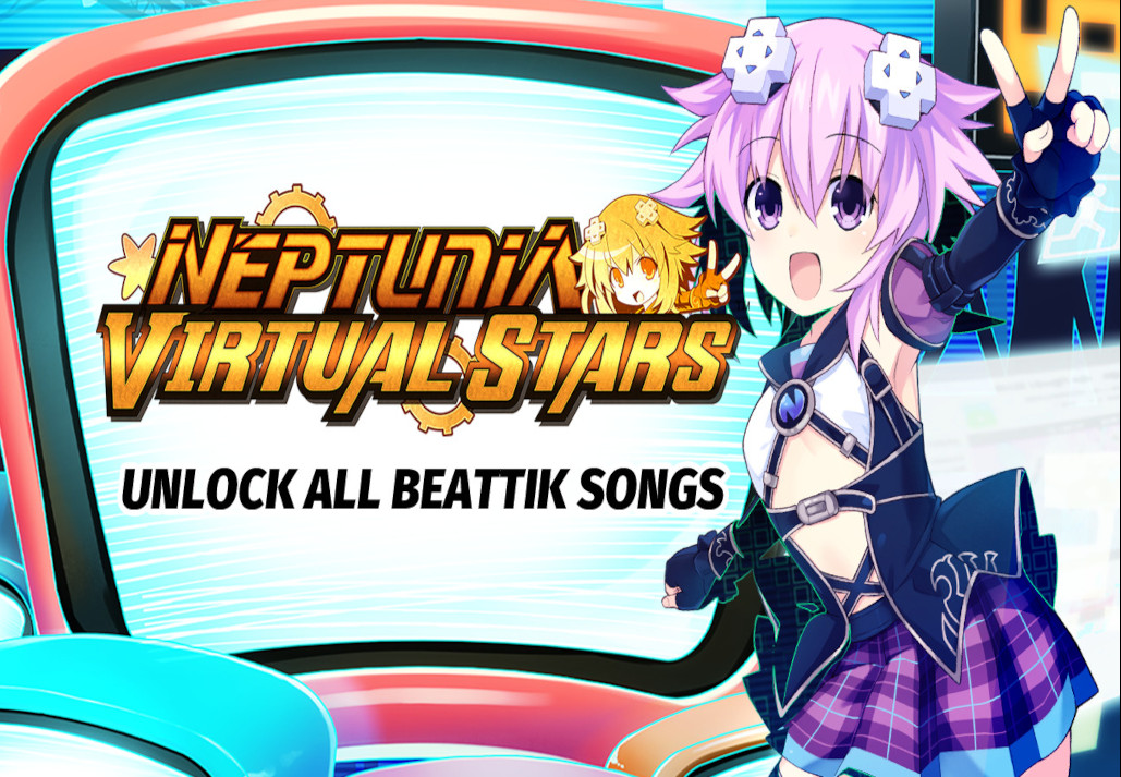 Neptunia Virtual Stars - Unlock All BeatTik Songs DLC PC Steam CD Key screenshot 1
