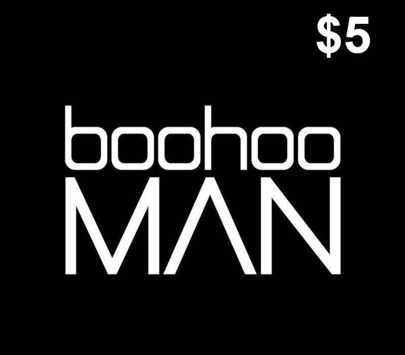 

BoohooMAN $5 Gift Card US