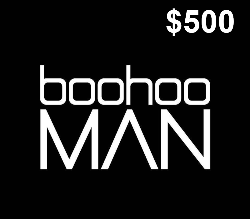 

BoohooMAN $500 Gift Card US