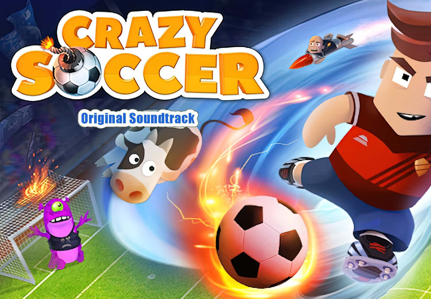 Crazy Soccer: Fotball Stars - Original Soundtrack DLC PC Steam CD Key screenshot 1