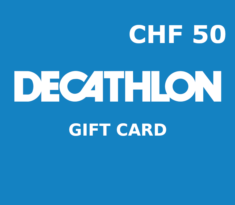 Decathlon 50 CHF Gift Card CH