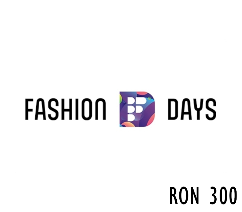 

Fashion Days 300 RON Gift Card RO