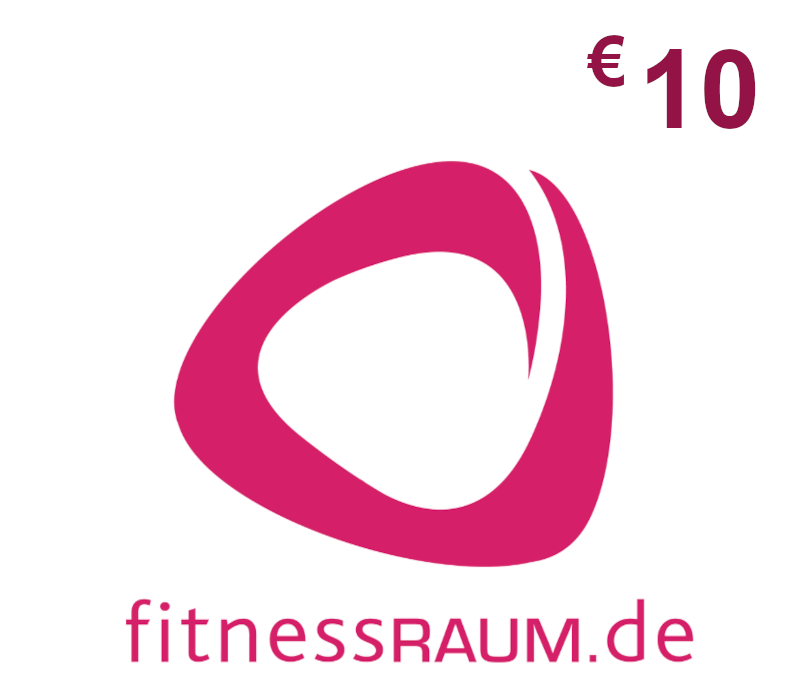 

fitnessRAUM.de €10 Gift Card DE