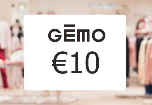 

Gemo €10 Gift Card FR