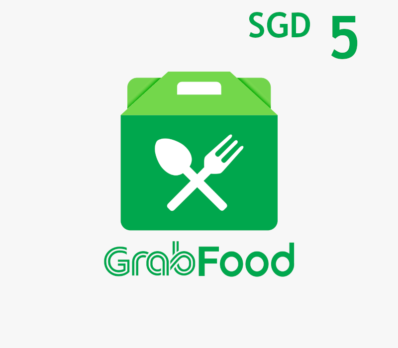 Grab Food S$5 Gift Card SG