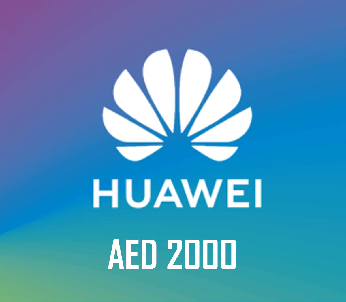 

Huawei AppGallery 2000 AED Gift Card AE